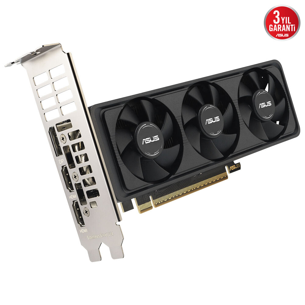 Asus GeForce RTX 5060 LP BRK OC 8GB GDDR7 128Bit DX12 DLSS4 Gaming (Oyuncu) Ekran Kartı