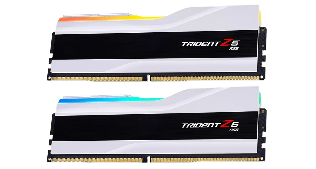 GSKILL Trident Z5 RGB 64GB (2x32) 6000MHz CL36 DDR5 Gaming Ram (F5-6000J3636F32GX2-TZ5RW)