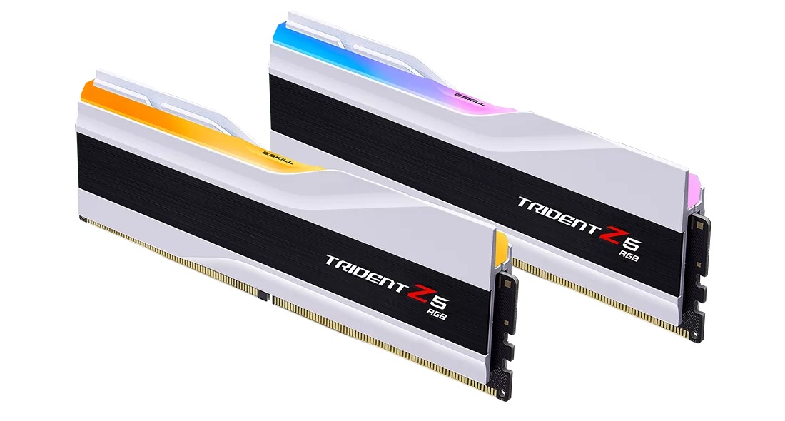 GSKILL Trident Z5 RGB 64GB (2x32) 6000MHz CL36 DDR5 Gaming Ram (F5-6000J3636F32GX2-TZ5RW)