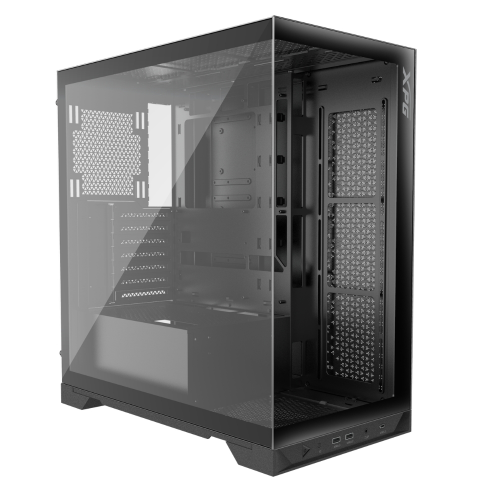 XPG Invader X Siyah ARGB USB 3.2 ATX Mid-Tower Gaming (Oyuncu) Kasa (INVADERXMT-BKCWW)