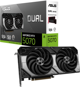 ASUS DUAL GeForce RTX 5070 12GB GDDR7 192 Bit DLSS4 Gaming (Oyuncu) Ekran Kartı
