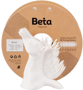 Beta PLA Plus Filament  White 1.75mm