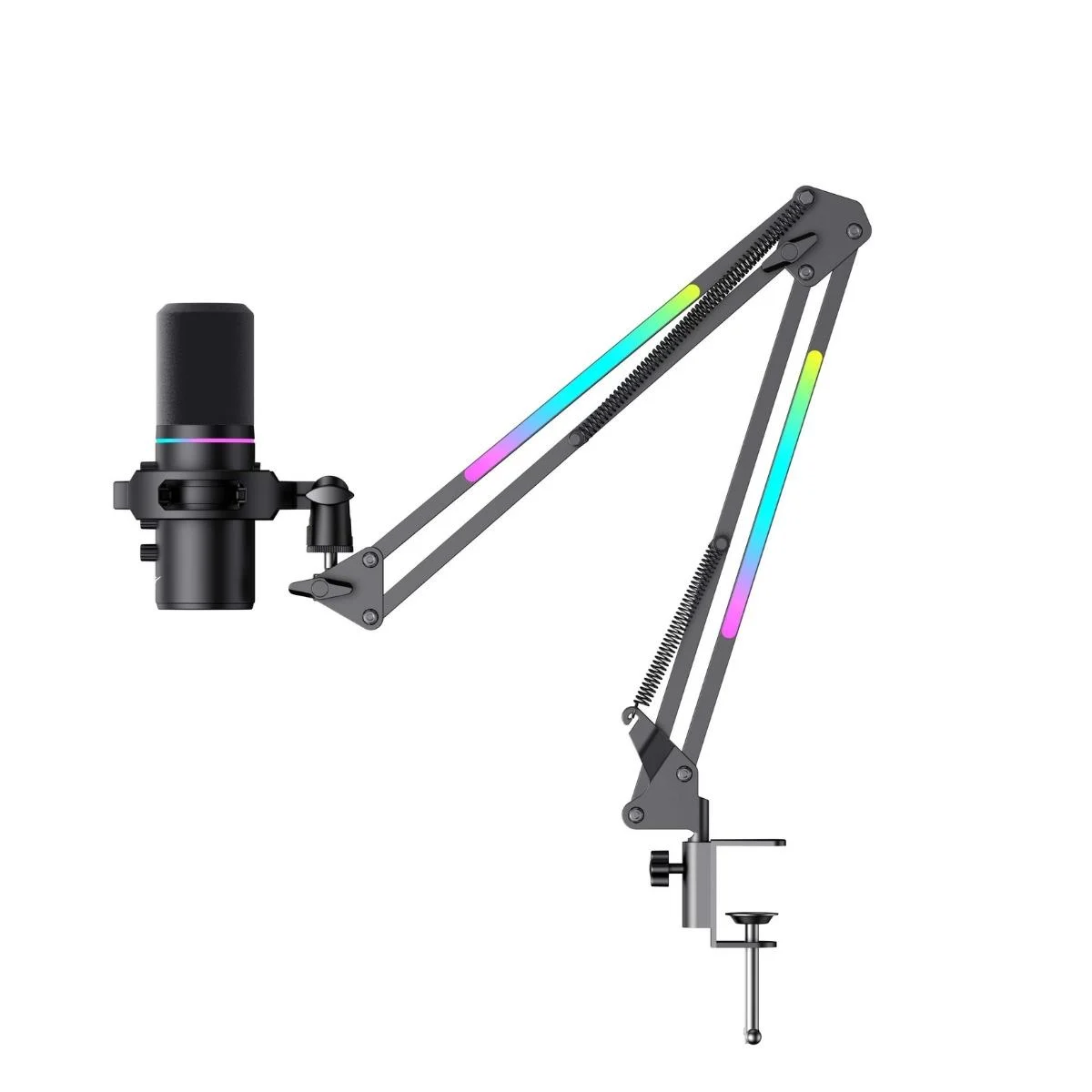 Havit Gamenote GK60 PRO RGB Profesyonel Oyuncu ve Yayıncı Mikrofonu - RGB Standlı USB Mikrofon
