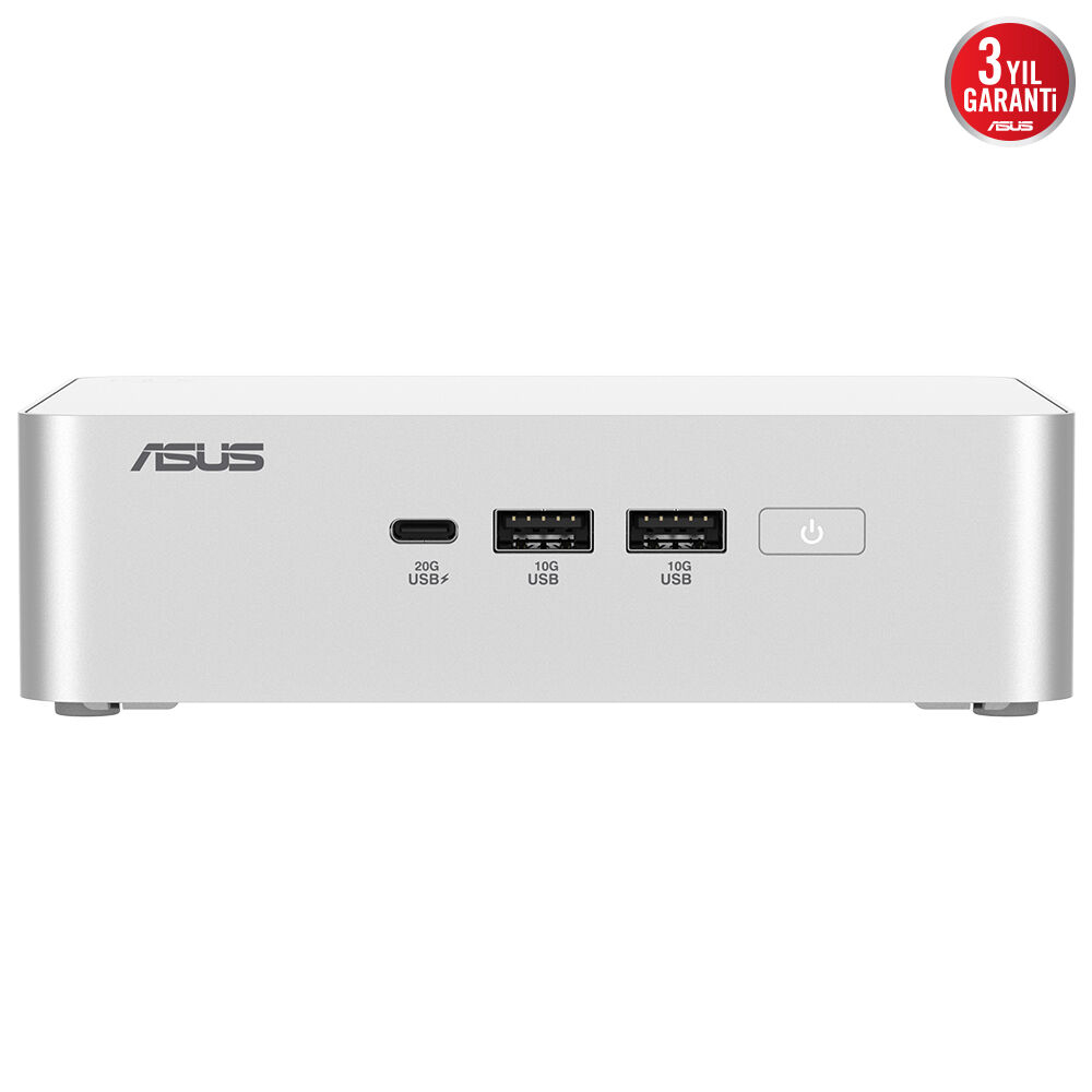 ASUS NUC15 Pro+ RNUC15CRSU500002 Intel® Ultra™ U5-225H - Barebone (RAM Yok, Disc Yok) FreeDOS Mini PC 
