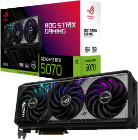 ASUS ROG Strix GeForce RTX 5070 12GB ROG-STRIX-RTX5070-12G-GAMING GDDR7 192 Bit DLSS 4 Ekran Kartı Gaming (Oyuncu) Ekran Kartı 