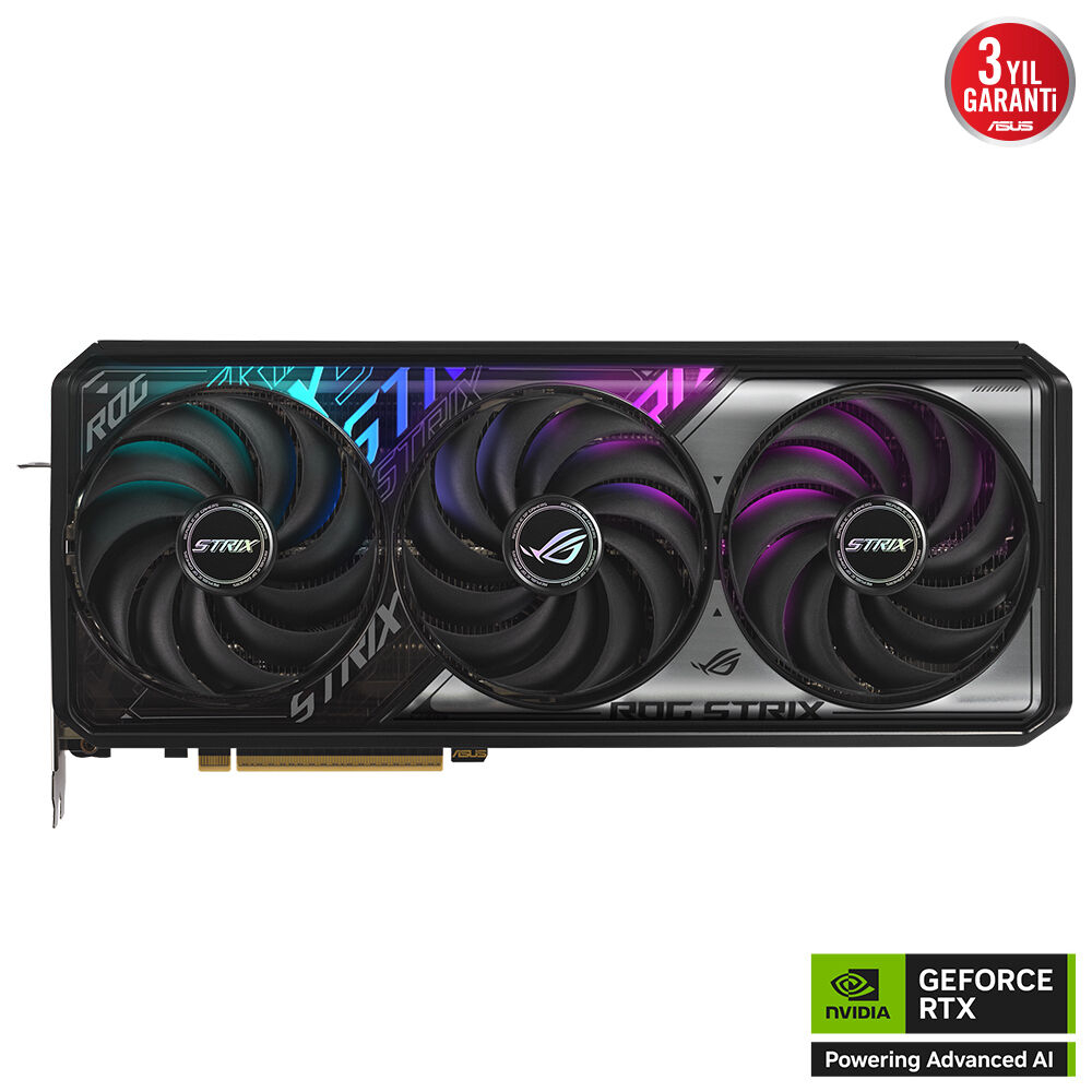 ASUS ROG Strix GeForce RTX 5070 12GB ROG-STRIX-RTX5070-12G-GAMING GDDR7 192 Bit DLSS 4 Ekran Kartı Gaming (Oyuncu) Ekran Kartı 