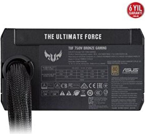 ASUS TUF-GAMING-750B-EVO 750W 80+ Bronze Power Supply (90YE00D5-B0NA00)