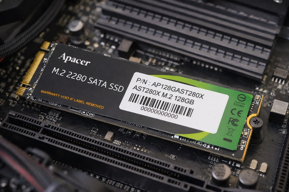 Apacer AST280X 128GB 520/500MB/s M.2 SATA III SSD Disk (AP128GAST280X-1)