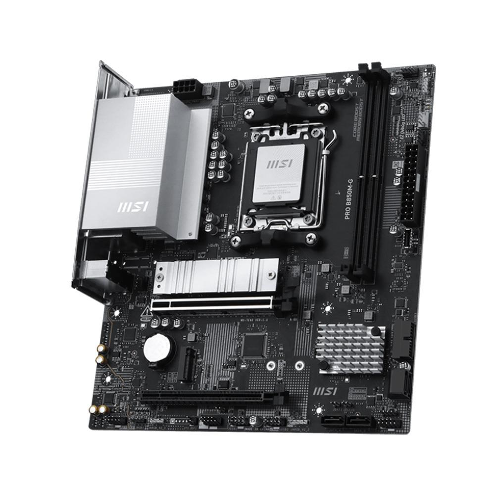MSI PRO B850M-G AM5 DDR5 8200+(OC)MHz mATX Anakart