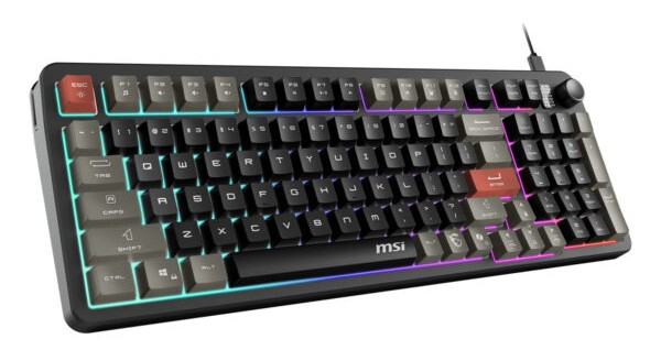 MSI Forge GK110 RGB %96 Membrane Switch Kablolu Oyuncu Klavyesi
