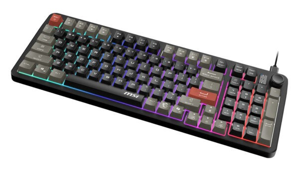 MSI Forge GK110 RGB %96 Membrane Switch Kablolu Oyuncu Klavyesi