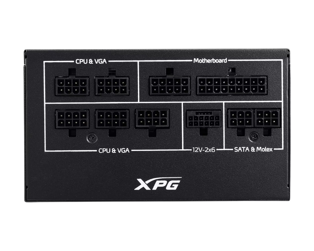 XPG Core Reactor II 1200W 80+ Gold Power Supply (COREREACTORII1200G-BKCEU)