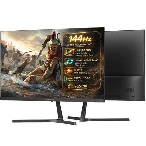 Ezcool 27″ Corp EZP27 FHD 5MS 144Hz VGA HDMI IPS Monitör