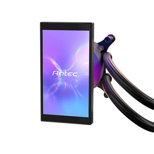 Antec Vortex View 360 ARGB AIO 5″ LCD Ekran Siyah İşlemci Sıvı Soğutucusu