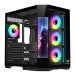 VENTO FSP VG4206FSA 1000W 9,16” LCD Ekran Gen5 ATX3.1 80+ Gold 4x120mm RGB Fan Temperli Cam USB 3.0 Mesh ATX Gaming (Oyuncu) Kasa