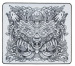 Wraith Spirit of Aim Monk White Hybrid Mousepad 48x42