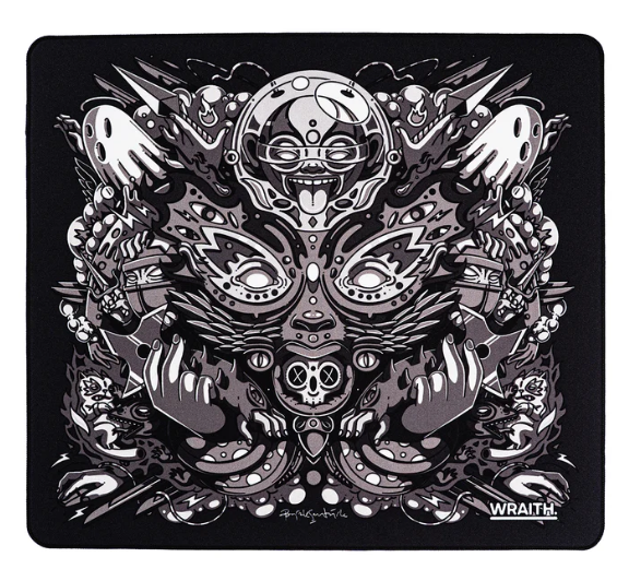 Wraith Spirit of Aim Ninja Grey Hybrid Mousepad 48x42