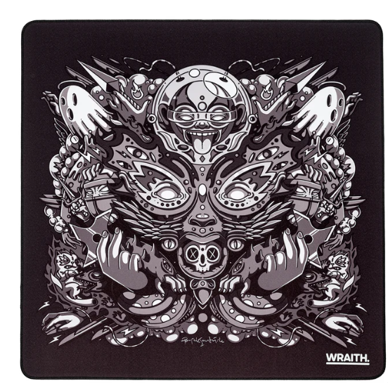 Wraith Spirit of Aim PRO Ninja Grey Speed Mousepad 50x50