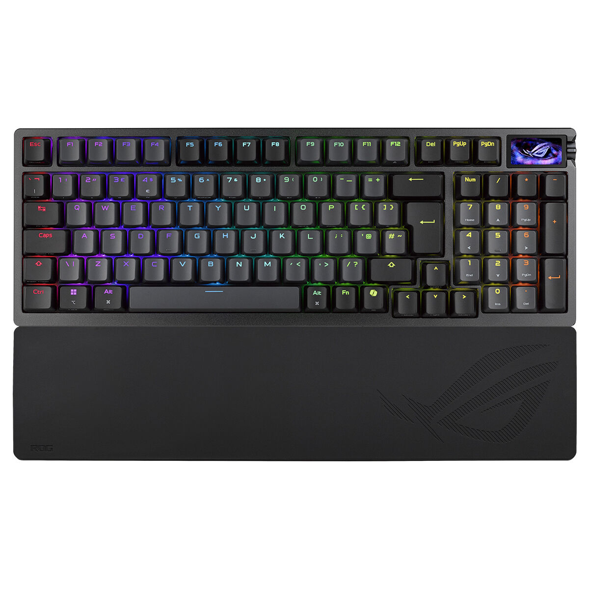 ASUS ROG Azoth 96 HE/BLK/HFXV2/UK/PBT  Kablosuz İngilizce Klavye