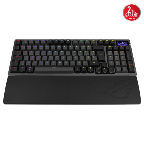 ASUS ROG Azoth 96 HE/BLK/HFXV2/UK/PBT  Kablosuz İngilizce Klavye