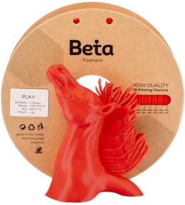 Beta PLA+ Filament Kiss Red 1.75mm