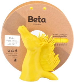 Beta PLA+ Filament Cyber Yellow 1.75mm
