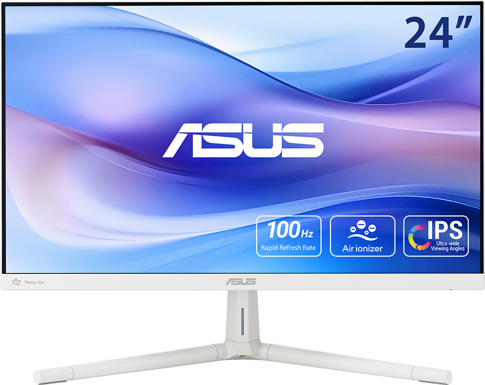 ASUS VU249HFI-W 24″ 100Hz 1ms Eye Care Hava İyonizeri Full HD IPS Monitör