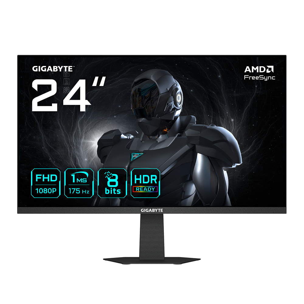 GIGABYTE GS24F14A  23,8″ 175Hz 1ms HDR10 Full HD Gaming (Oyuncu) Monitör