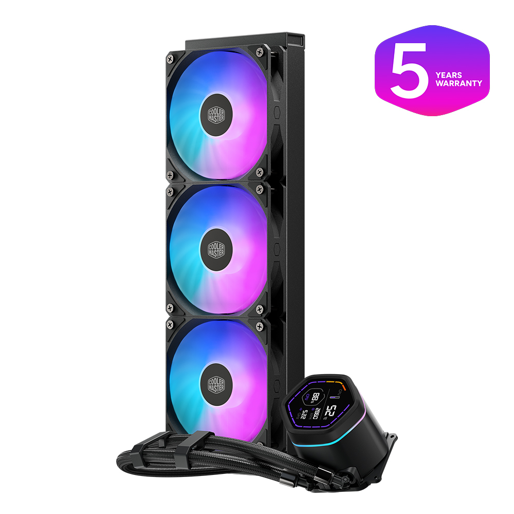 Cooler Master MasterLiquid Core Nex Digital 360 ARGB MLX-D36M-A18PA-RD 360mm Siyah İşlemci Sıvı Soğutucu