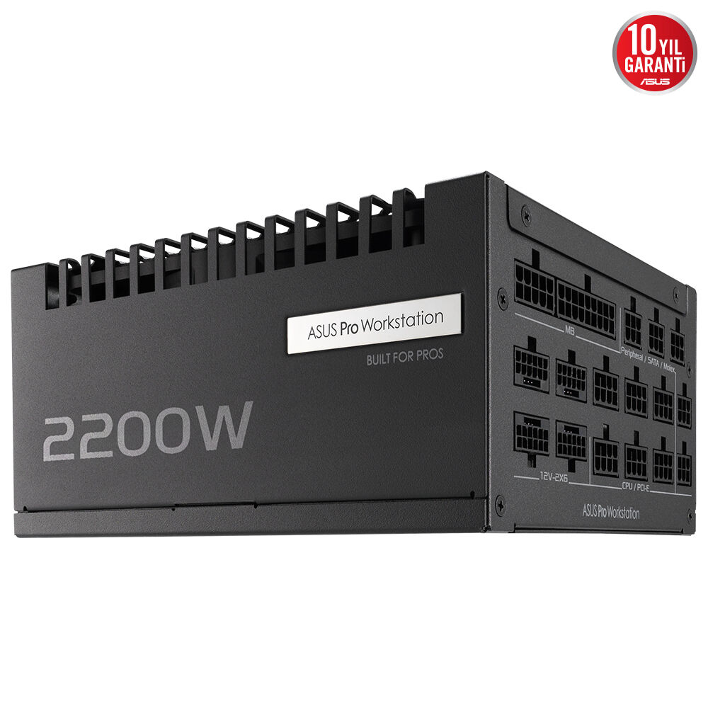 ASUS PRO WS ASUS-PRO-WS-2200P 2200W 80 Platinum Full Modüler Power Supply (90YE00Z1-B0NA00)