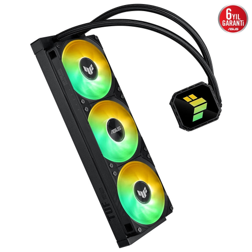 ASUS TUF Gaming LC III 360 TUF-GAMING-LC-III-360-ARGB 360mm Siyah İşlemci Sıvı Soğutucu