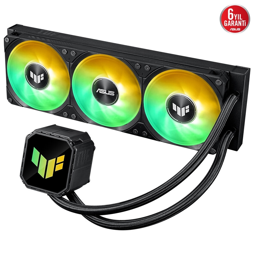ASUS TUF Gaming LC III 360 TUF-GAMING-LC-III-360-ARGB 360mm Siyah İşlemci Sıvı Soğutucu