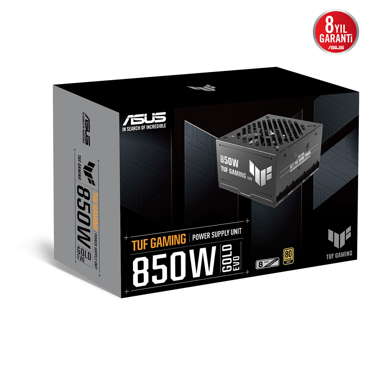 TUF Gaming 850G Gold EVO 80 Plus Full Modüler Gaming (Oyuncu) Güç Kaynağı