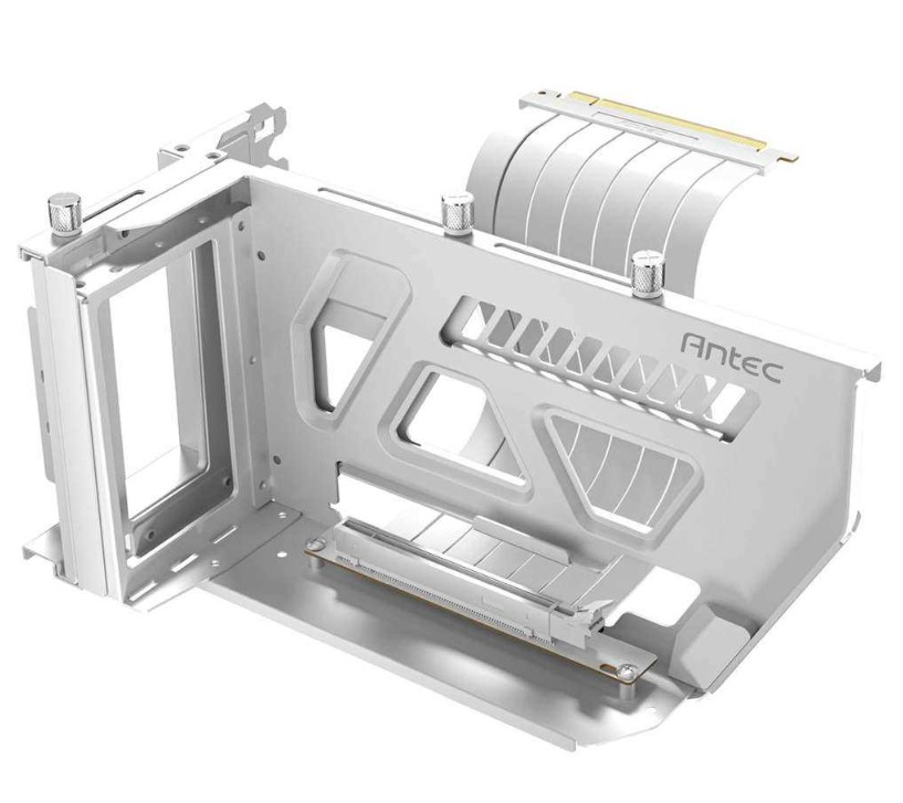 Antec PCIe 5.0 Beyaz Riser Kablolu Dikey Braket