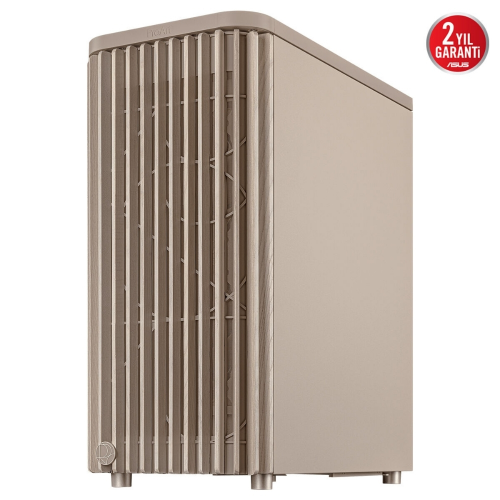 ASUS ProArt PA401 Wood TG Bej USB 3.2  ATX Mid-Tower Gaming (Oyuncu) Kasa (90DC00M7-B39000)
