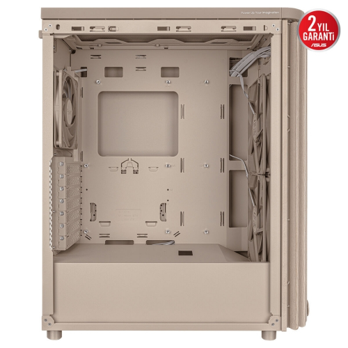 ASUS ProArt PA401 Wood TG Bej USB 3.2  ATX Mid-Tower Gaming (Oyuncu) Kasa (90DC00M7-B39000)