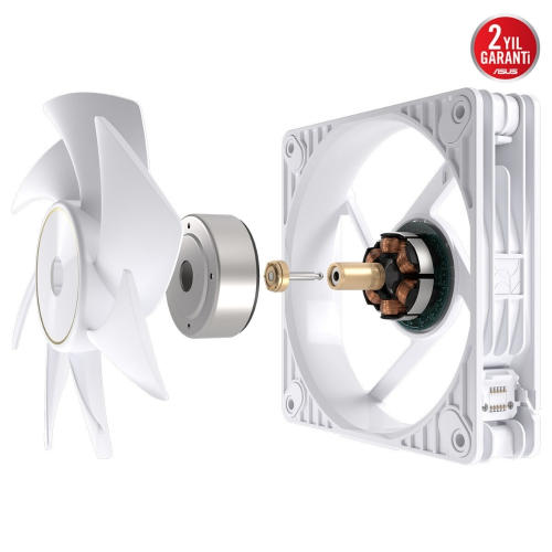 ASUS ProArt PF120 Beyaz 120mm Kasa Fanı (90DA00M3-B09000)