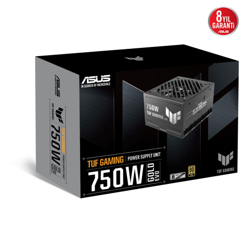 TUF Gaming 750G Gold EVO 750W 80 Plus Full Modüler Gaming (Oyuncu) Güç Kaynağı