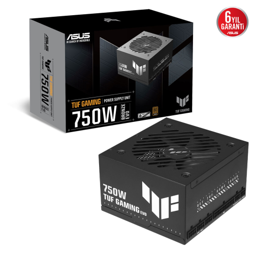ASUS TUF Gaming 750B Bronze EVO 750W 80+ Bronze Full Modüler Gaming (Oyuncu) Güç Kaynağı