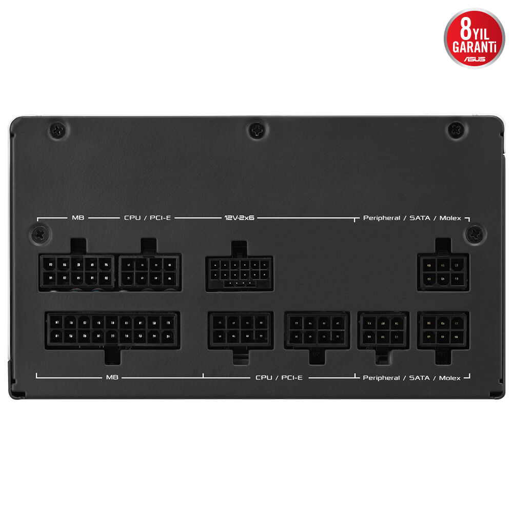 ASUS Prime AP-850G 850W Gold 80 Plus Full Modüler ATX 3.0 Uyumlu Gaming (Oyuncu) Güç Kaynağı Bulk