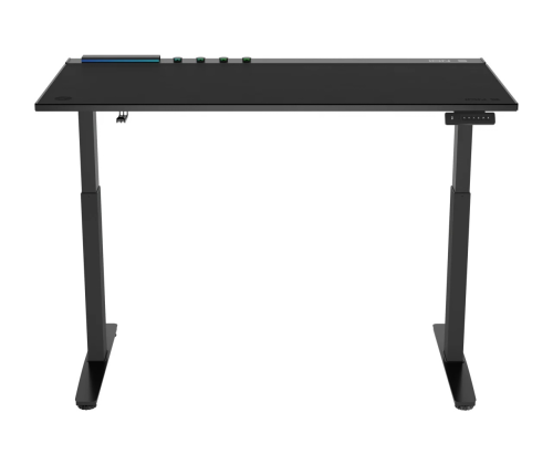 Hawk ION S Çift Motorlu Yükseklik Ayarlı RGB 140x70 Siyah Renk Çalışma ve Oyuncu Masası