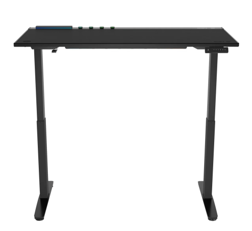 Hawk ION S Çift Motorlu Yükseklik Ayarlı RGB 140x70 Siyah Renk Çalışma ve Oyuncu Masası