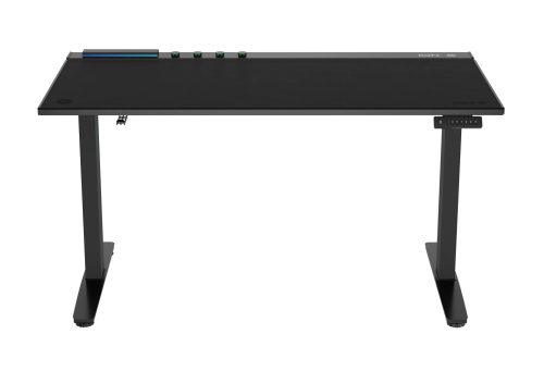 Hawk ION S Çift Motorlu Yükseklik Ayarlı RGB 140x70 Siyah Renk Çalışma ve Oyuncu Masası