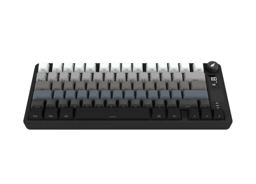 Hawk Gaming HK255BG Membrane LCD RGB Kablosuz/Bluetooth Siyah Gradyan %75 Türkçe Gaming Klavye