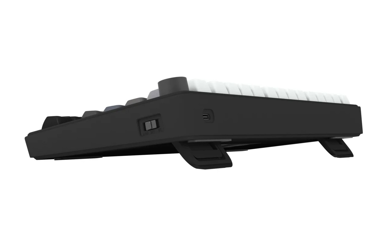Hawk Gaming HK255BG Membrane LCD RGB Kablosuz/Bluetooth Siyah Gradyan %75 Türkçe Gaming Klavye