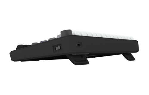 Hawk Gaming HK255BG Membrane LCD RGB Kablosuz/Bluetooth Siyah Gradyan %75 Türkçe Gaming Klavye