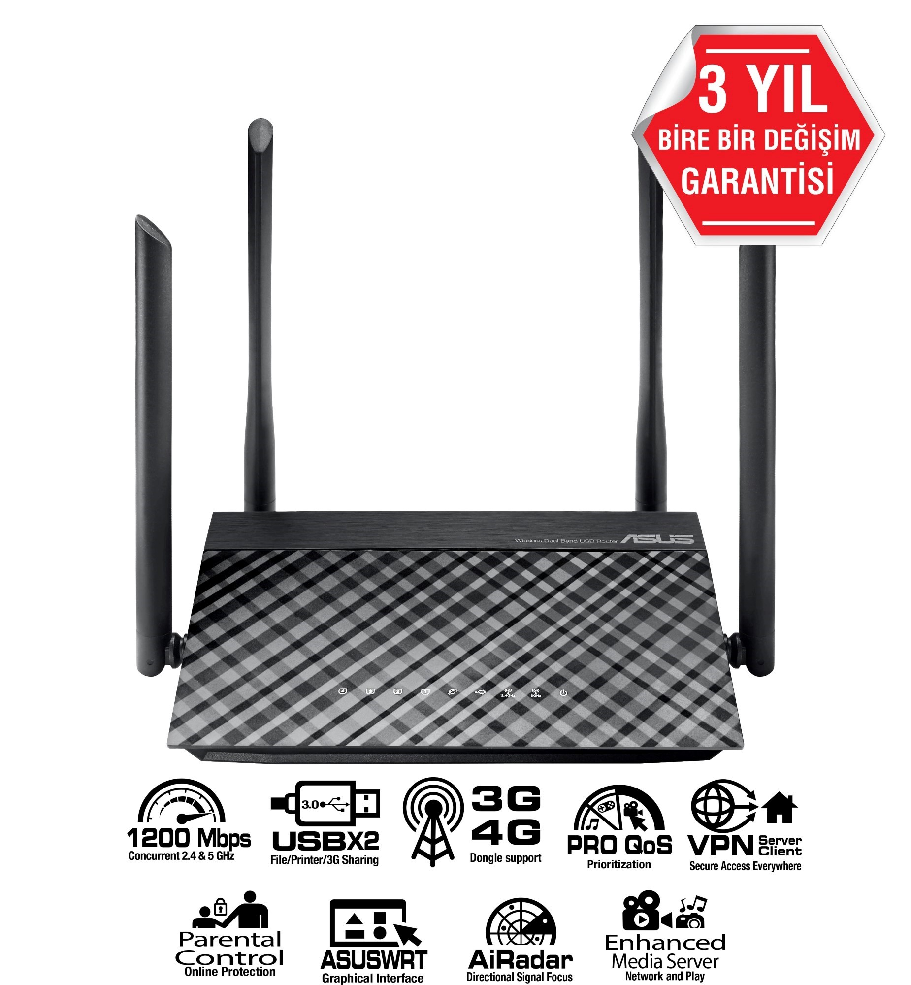 ASUS RT-AC1200 Router
