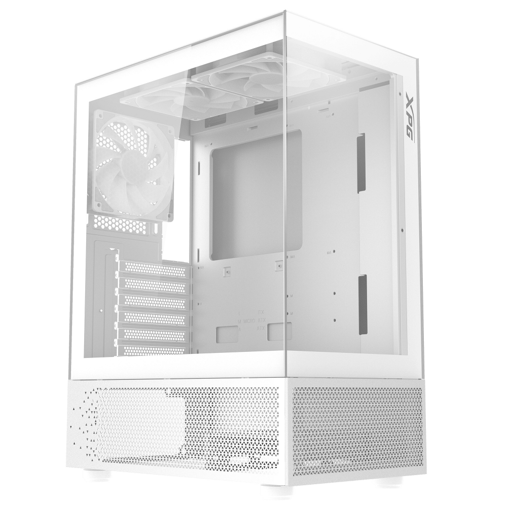 XPG InvaderX Mini ARGB USB 3.2 Beyaz ATX Mid-Tower Gaming Kasa
