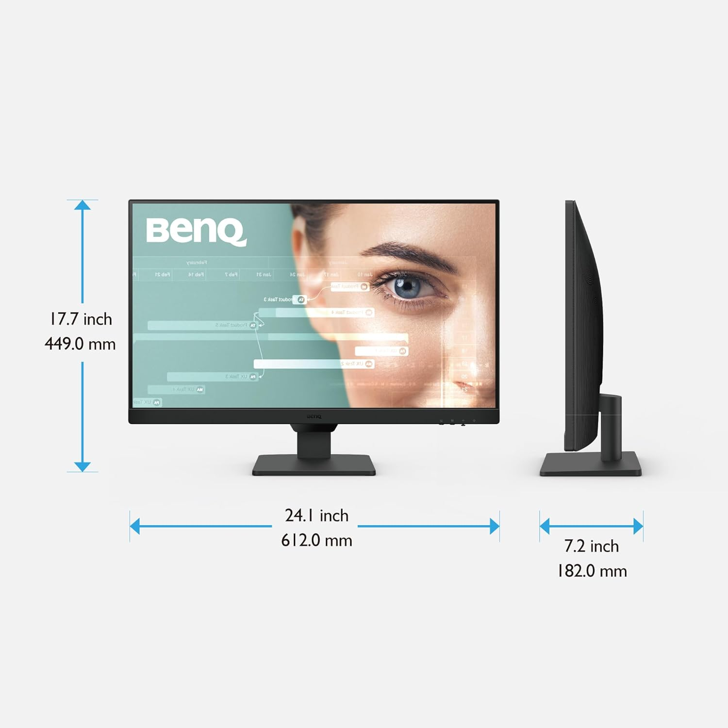 BenQ GW2790 27″ 100Hz 5Ms 1920x1080p EyeSafe 2.0 HDMI DP IPS Monitör