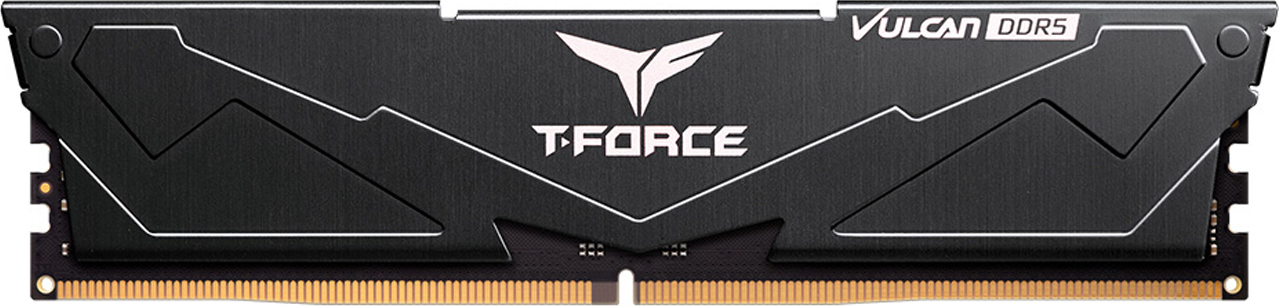 Team T-Force Vulcan Black 16GB (1x16GB) 6000Mhz DDR5 CL38 Siyah Gaming Ram